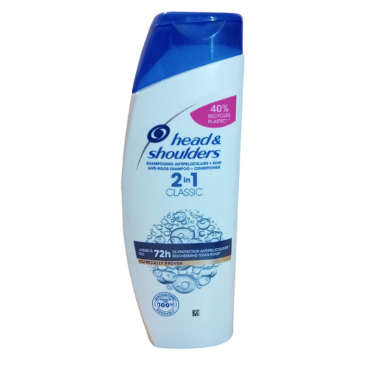 Shampooing Head & Shoulers Classic 2 en 1  270ML