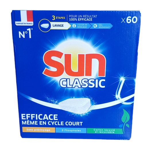 Sun Classic X60 Tablettes Lave Vaisselle