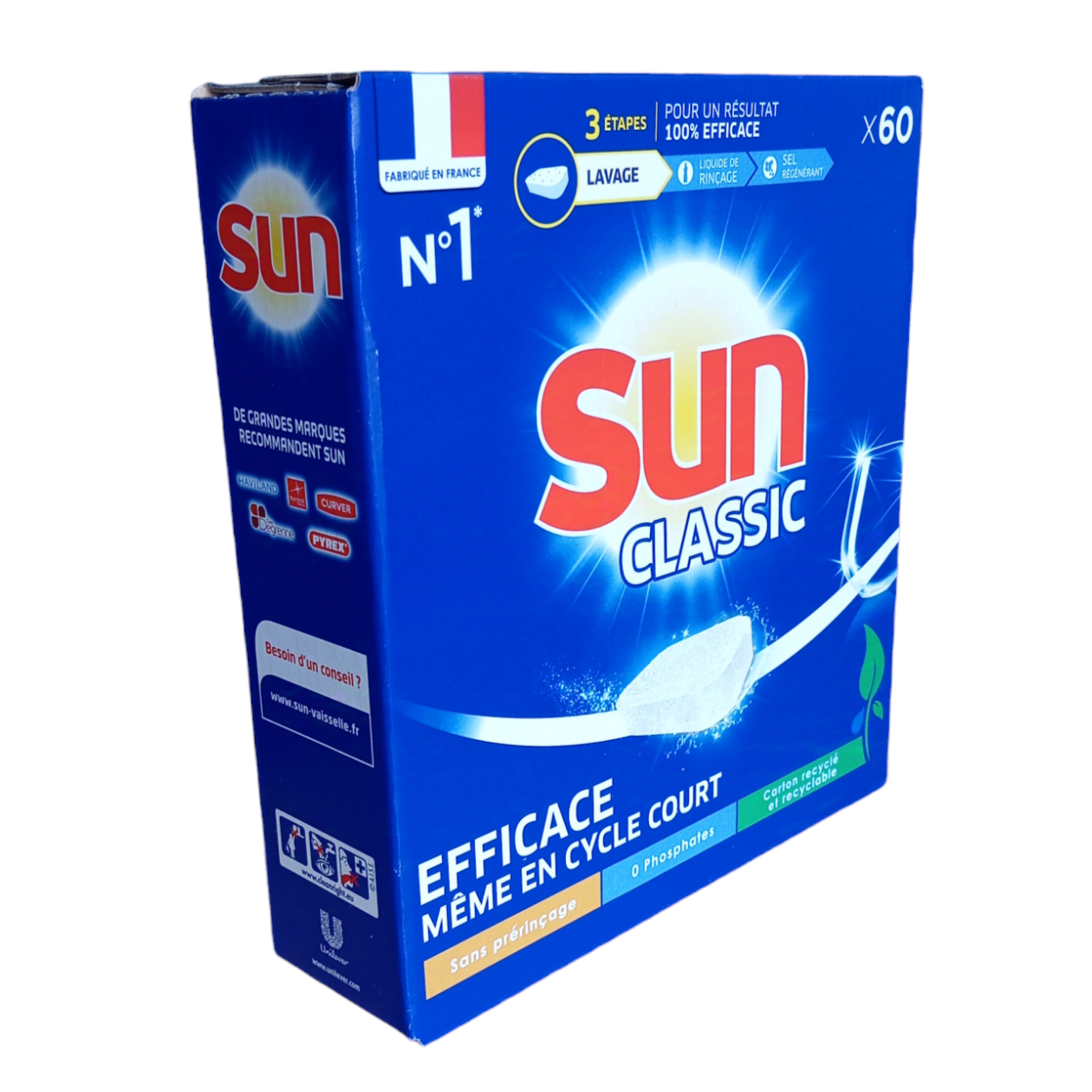 Sun Classic X60 Tablettes Lave Vaisselle