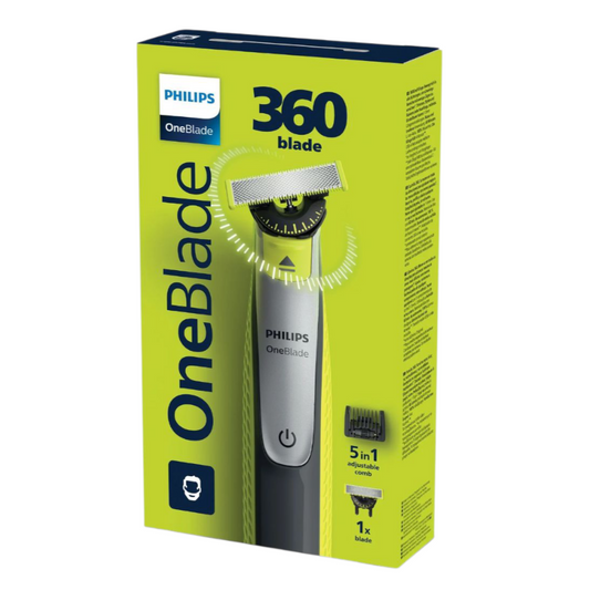 Rasoir Électrique Hybride Corps et Visage OneBlade 360 PHILIPS – Précision, Confort et Polyvalence