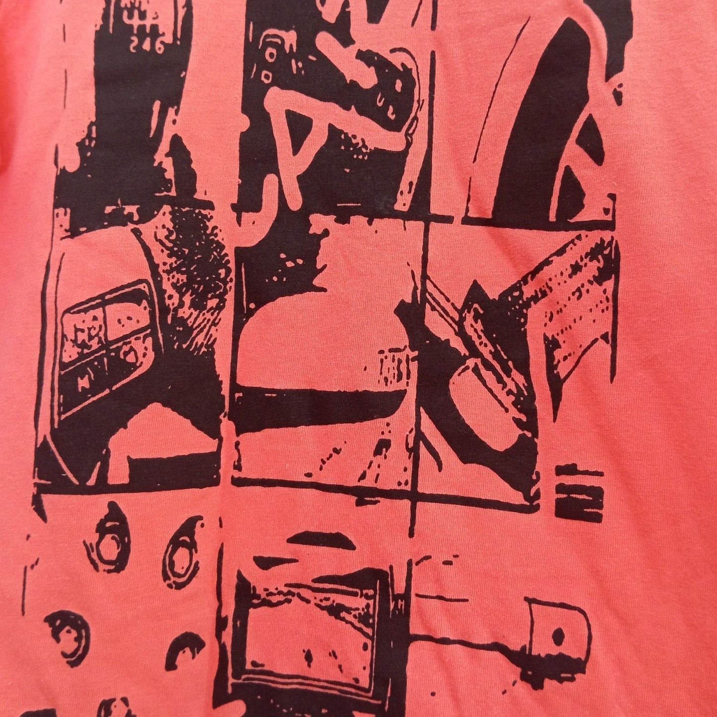 T-shirt Enfant Corail à Manches Longues Eldys – 100 % Coton – Tailles 5 Ans et 6 Ans
