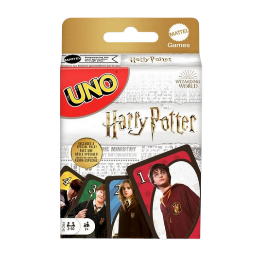 Uno Harry Potter édition Blanche avec Règle Spéciale