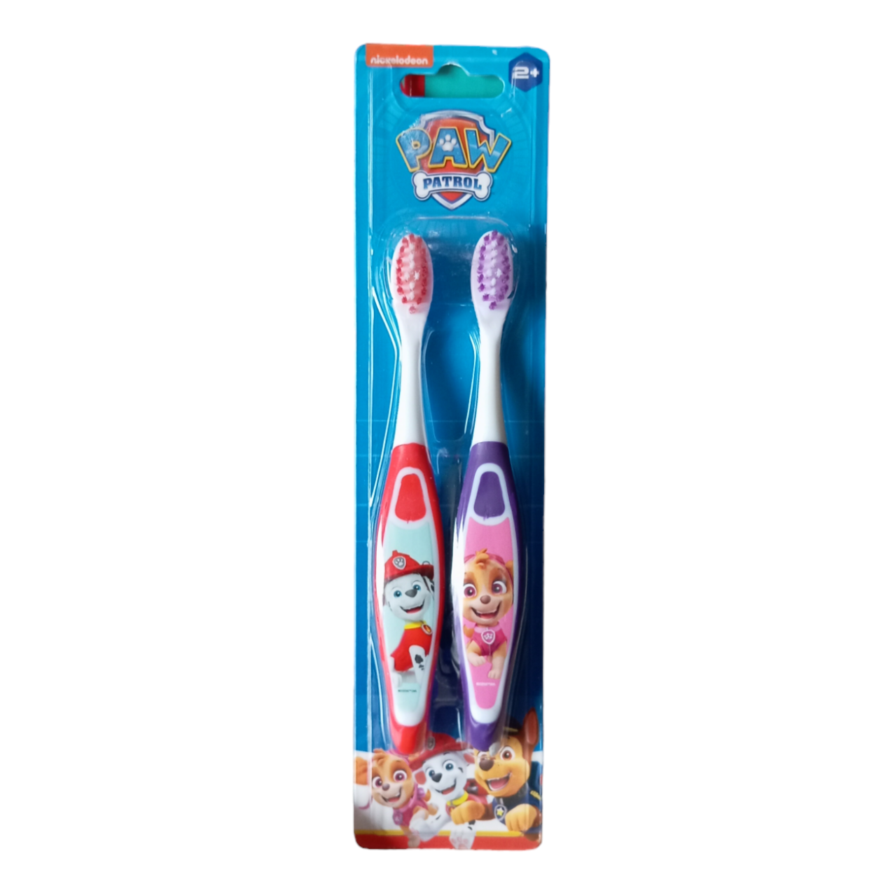 Brosse à Dents Licence  Paw Patrol ou Peppa Pig Enfants 2 à 7 ans