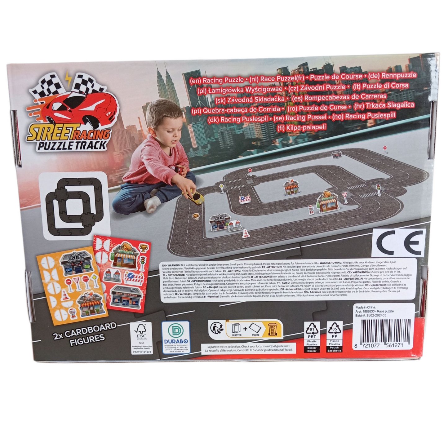 Street Racing Circuit  + 2 Voitures