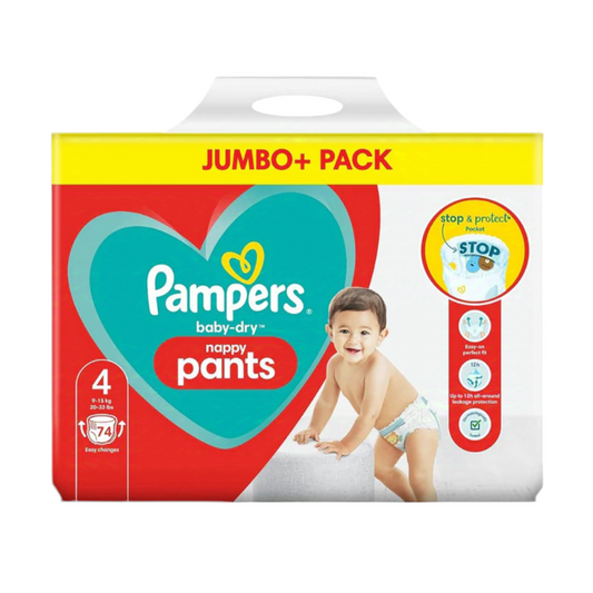 Pampers Pants Größe 4 (9–14 kg) – 74 Windeln
