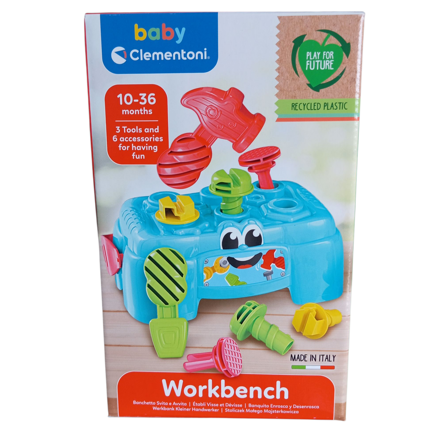 Etabli de bricolage – Premières activités CLEMENTONI