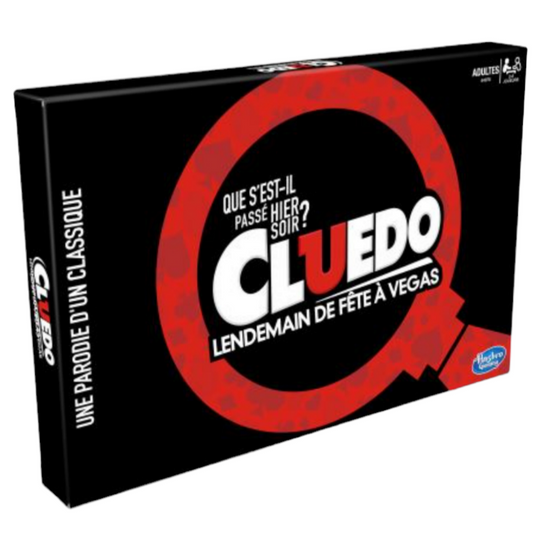 Cluedo Lendemain de fête à Vegas jeux Hasbro pour adultes