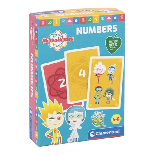Clementoni Meteo Heroes – Numbers – Jeu éducatif dès 4 ans