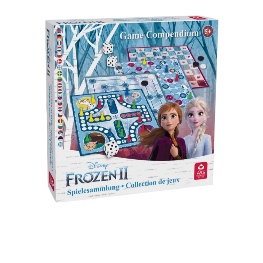 Boites multi-jeux de sociétés Frozen II Disney