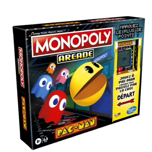 Jeu de société Monopoly Pacman arcade Français