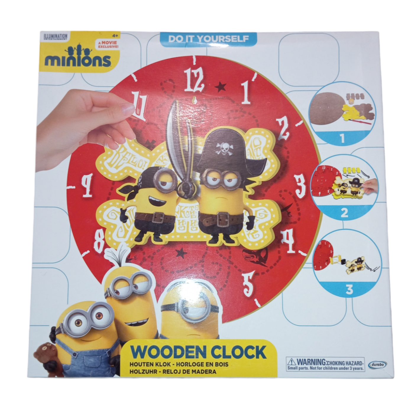 Jeu Kit créatif Horlogue Minions à faire soit même