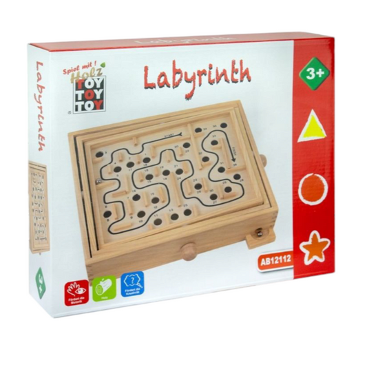 Labyrinthe en bois, Jeu de coordination