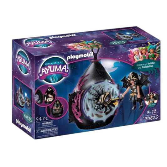 Playmobil Ayuma – Maison des Bat Fairies – Réf 70825 – Dès 7 ans