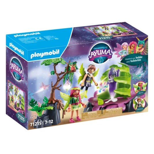 Playmobil Ayuma 71215 – Piège à Brouillard Magique avec Fées et Animaux Totems