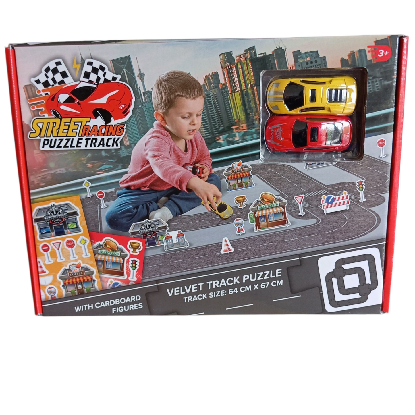 Street Racing Circuit  + 2 Voitures