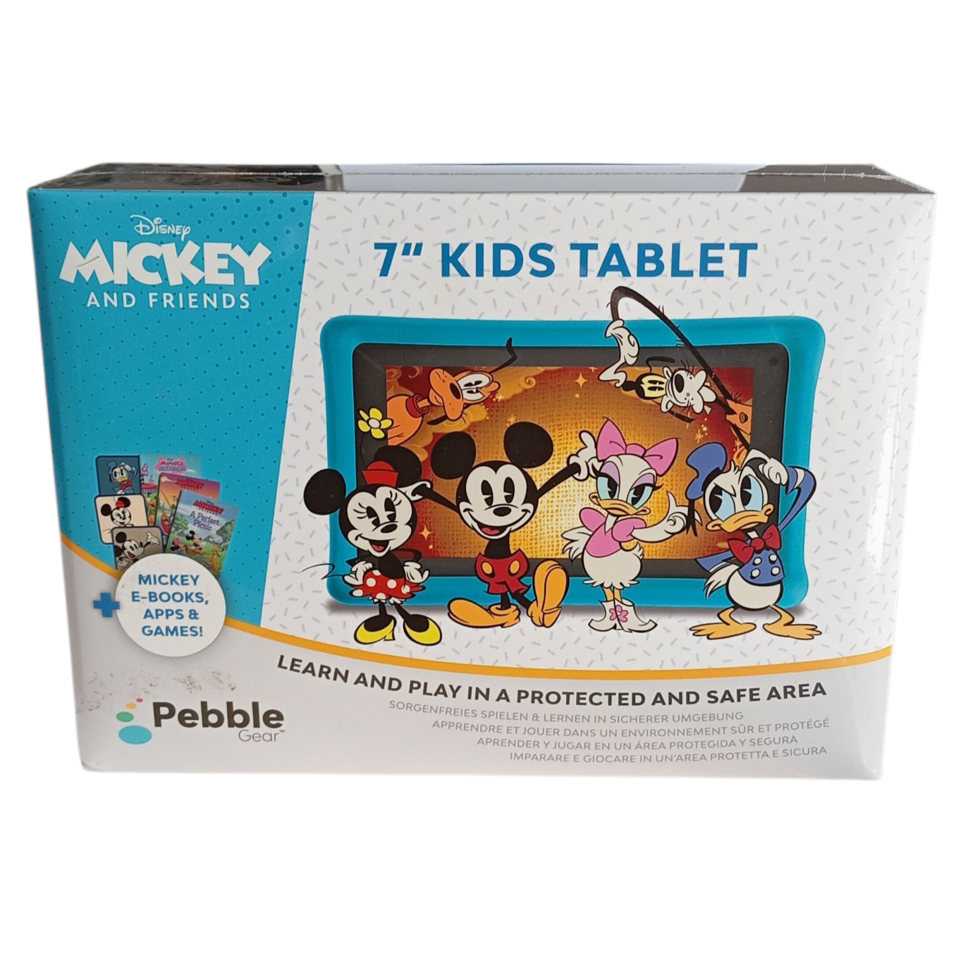 Tablette pour enfants Pebble Gear Disney Mickey et ses amis 7 pouces – 16 Go